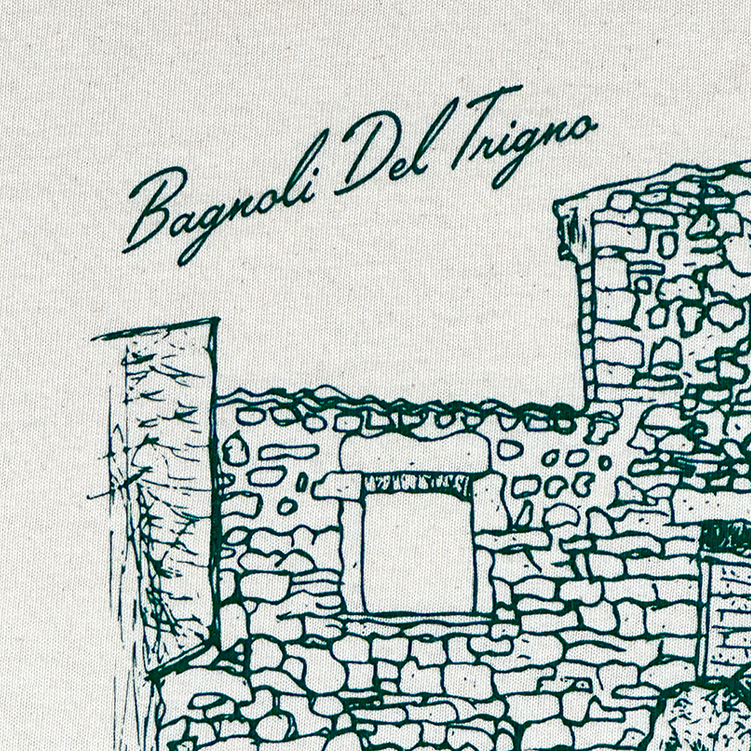 Bagnoli Drawing Tee 02 - 'Natural'