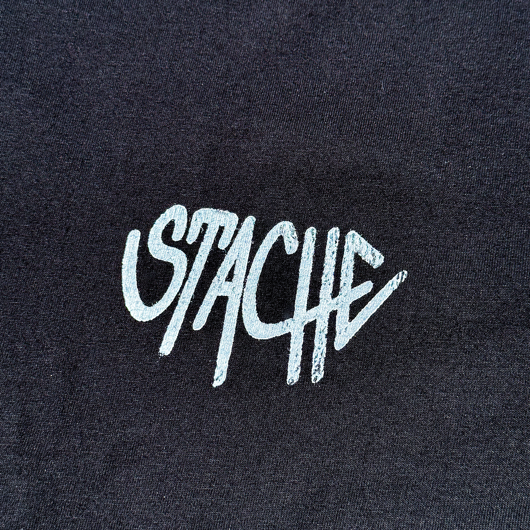 SS23 Graffiti Stamp Tee - 'Black'