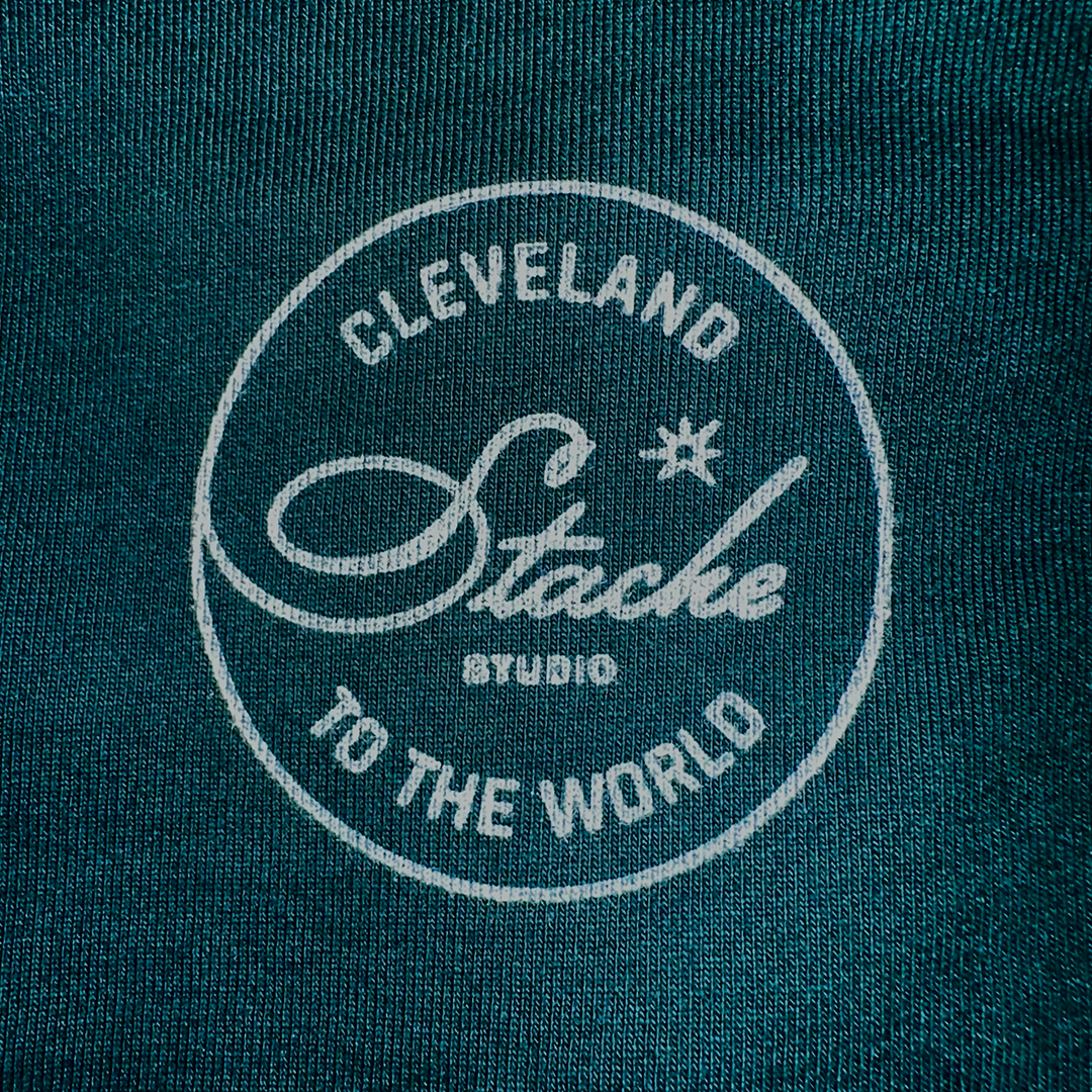 Cleveland Stamp Hoodie - Green