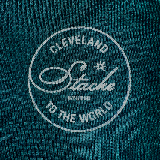 Stache 1/1 Stamp Hoodie - Green