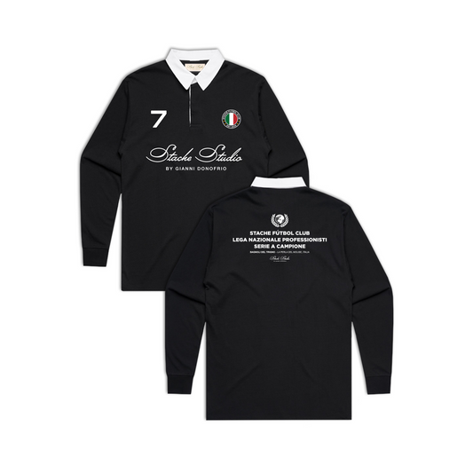 Stache Fútbol Club Champions L/S Shirt - 'Black'