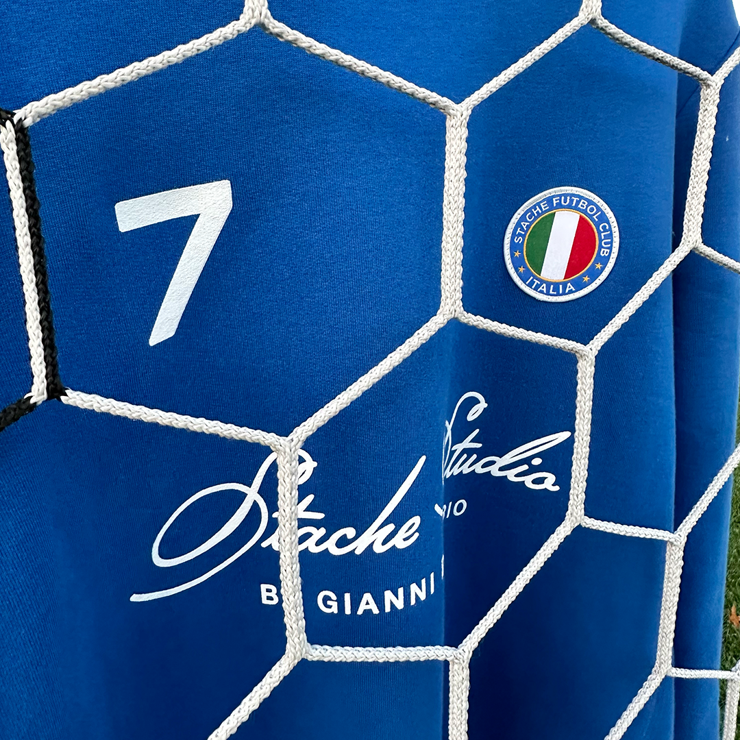 Stache FC Crewneck Sweatshirt - Blue