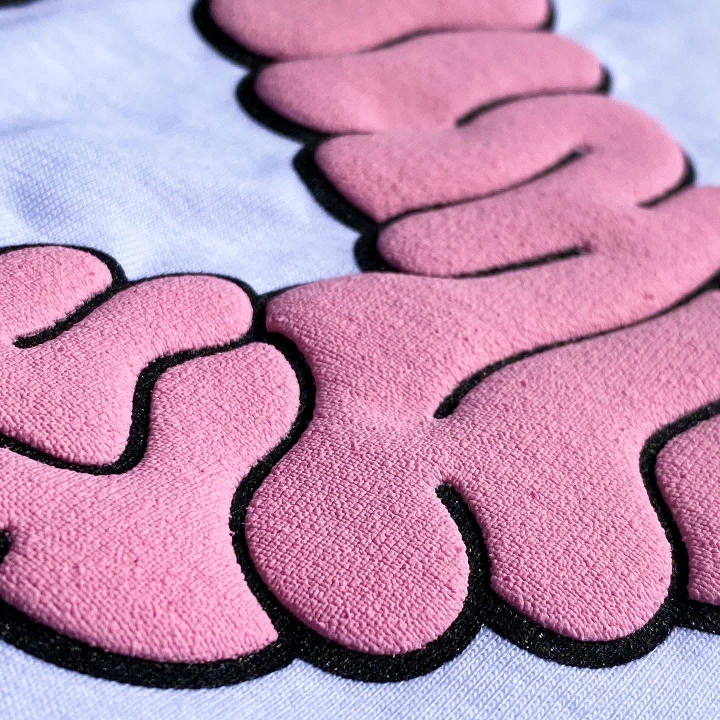 Peace of Mind T-Shirt - 'White/Pink'