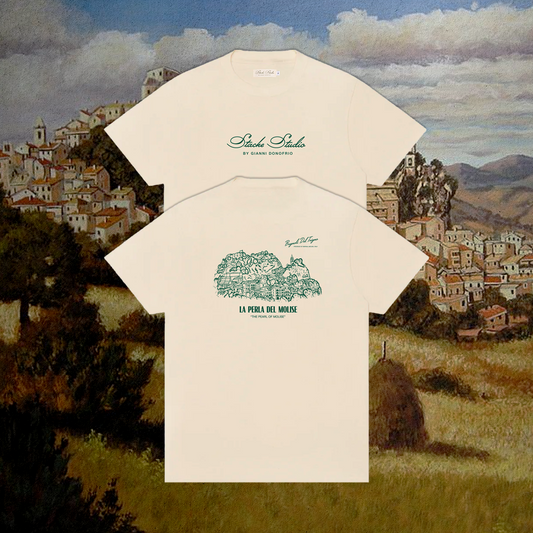 Bagnoli Drawing Tee 01 - 'Natural'