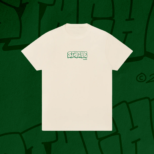 Graffiti Stamp T-Shirt - 'Natural'