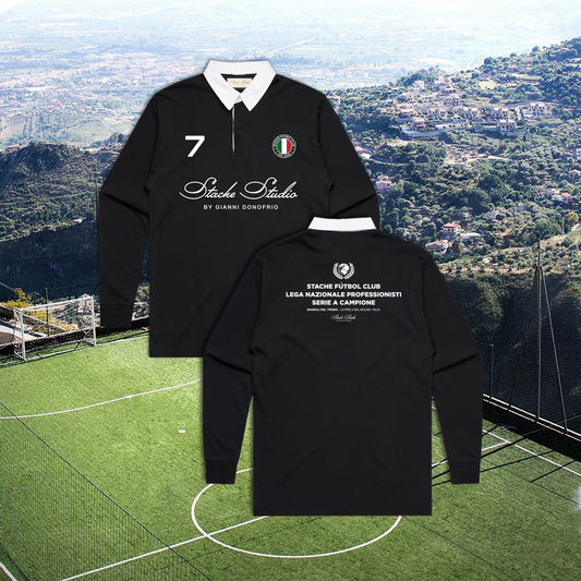Stache Fútbol Club Champions L/S Shirt - 'Black'