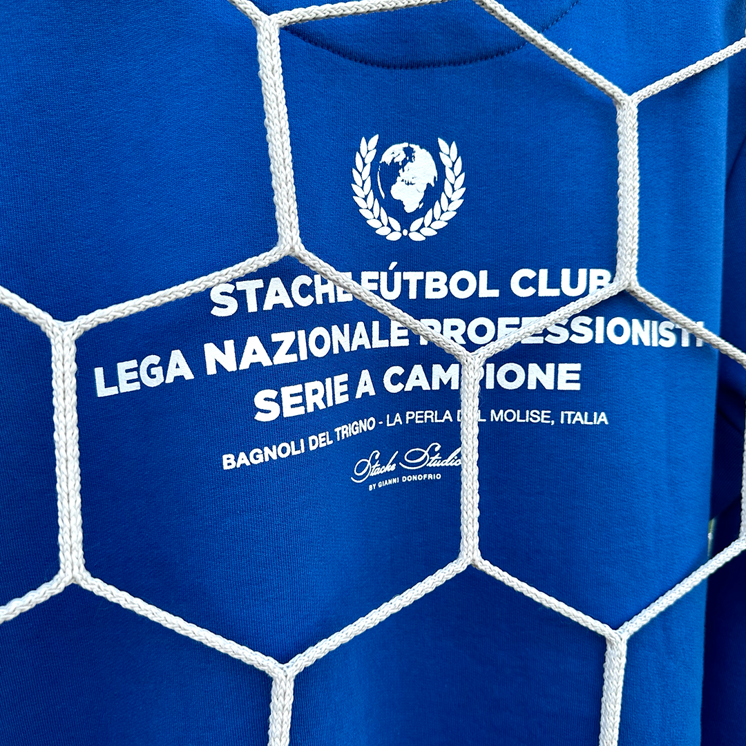 Stache FC Crewneck Sweatshirt - Blue