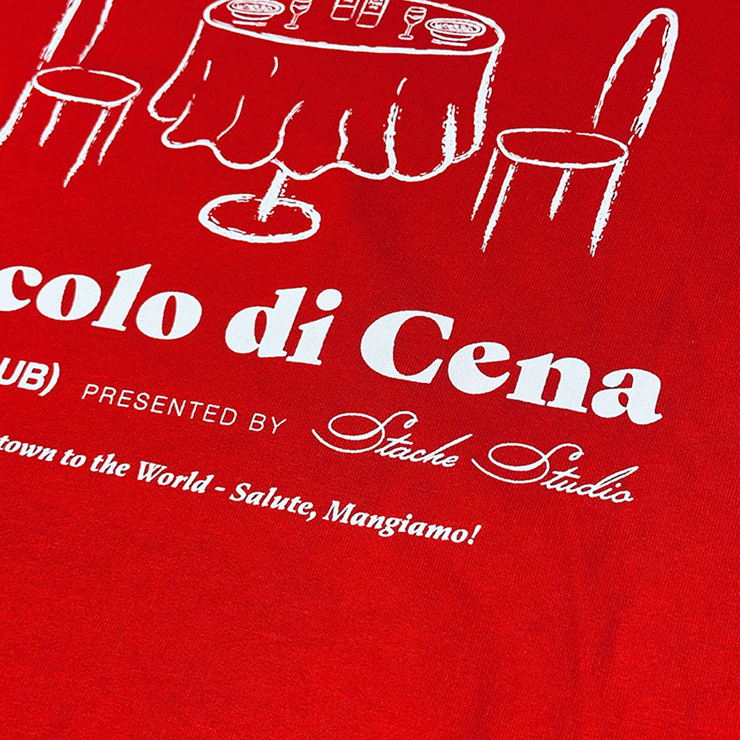 Circolo di Cena (Supper Club) Hoodie - 'Red'